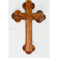 11 inch Olive Wood Cross - St. Mary's Gift Store