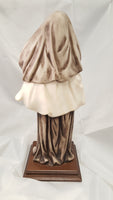 12" Hand-painted "The Little Flower of Jesus" Statue . Made in Italy. - St. Mary's Gift Store