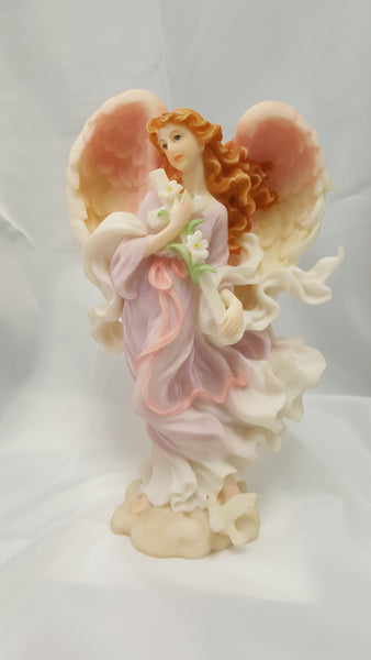 8 inch Hand-painted "Elizabeth" Seraphim Angel - St. Mary's Gift Store