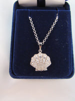 Sterling Silver Shell Shaped Penant - St. Mary's Gift Store