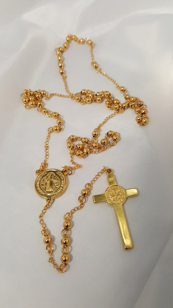 Amazon.com: Deluxe One Of A KIND SOLID 18Kt GOLD Rosary Prayer bead with  Cross Crucifix Necklace Christian 70 Natural JADE GEMSTONE Beads 4mm  HANDMADE Birthday First Communion Baptism Christening New Born Gift :