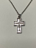 Silver Plated First Communion Cross.