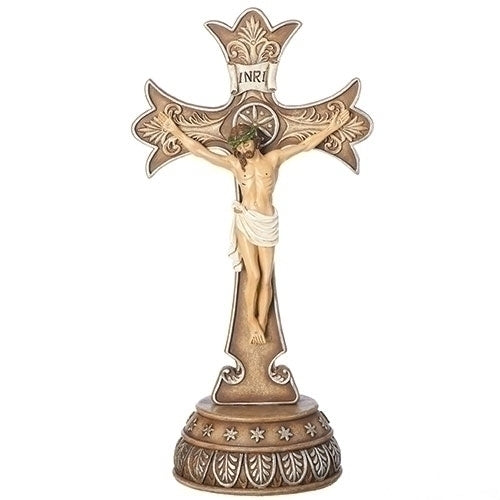 12" Tabletop Crucifix, 12 inches - St. Mary's Gift Store