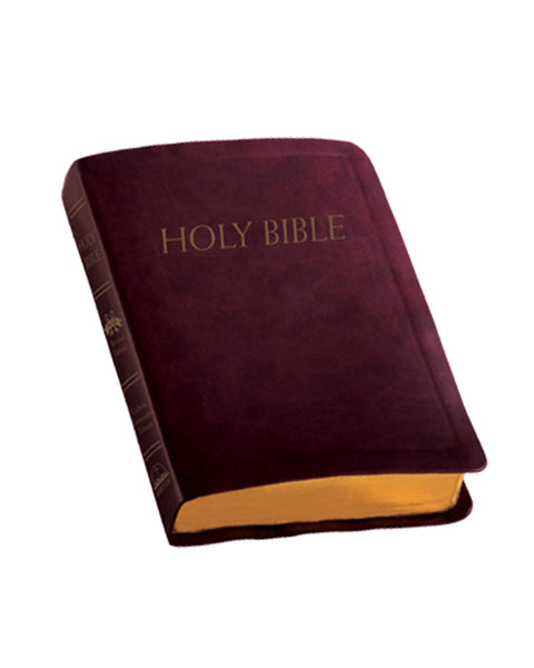 Catholic Companion Edition Bible - Burgundy Flex Cover - St. Mary's Gift Store