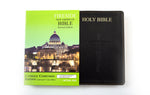 Catholic Companion Edition Librosario Large Print Bible- Black - St. Mary's Gift Store