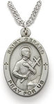 St Gerard Patron Saint of Expectant Mothers - Oval - 1 inch - St. Mary's Gift Store