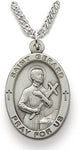 St Gerard Patron Saint of Expectant Mothers - Oval - 1 inch - St. Mary's Gift Store