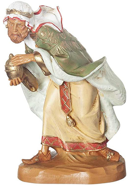 7.5 " Fontanini King Gaspar Nativity Figurine Made in Italy - St. Mary's Gift Store