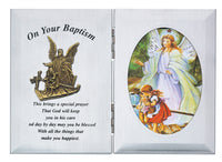 Guardian Angel Baptism Plaque - St. Mary's Gift Store
