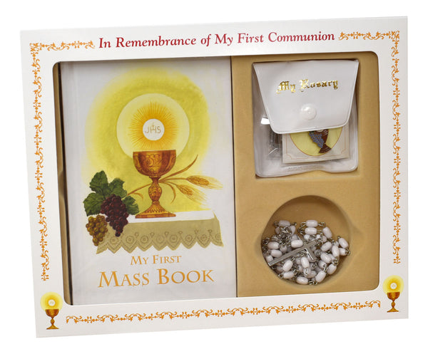 My First Communion Gift Set, Girls - St. Mary's Gift Store