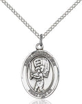 St. Christopher Baseball Sterling Silver Medal - St. Mary's Gift Store