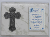 Baptism Picture Frame with Petwer Cross, - St. Mary's Gift Store