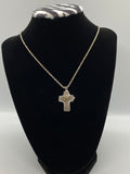 Holy Spirit Cross Shaped Locket with Message Scroll - St. Mary's Gift Store