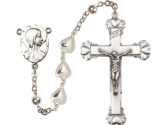 Silver Filled Dainty Rosary with Thick Crucifix Cross Wholesale Jewelr –  Bella Joias Miami