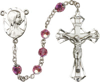 Rose Color Rosary Beads - St. Mary's Gift Store