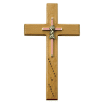 Personalized Girl's Baptism Cross - Personalized, 9 3/4  inches - St. Mary's Gift Store