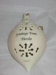 "Greetings from Florida" Christmas Tree Ornament - St. Mary's Gift Store