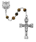 Genuine Tiger Eye Rosary - St. Mary's Gift Store