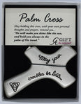Palm Cross with Scroll, 3 inches - St. Mary's Gift Store