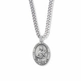 St Gerard Patron Saint of Expectant Mothers - Oval - 1 inch - St. Mary's Gift Store